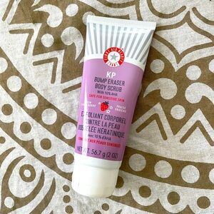 First Aid Beauty KP Bump Eraser Body Scrub 2oz Safe For Sensitive Skin
